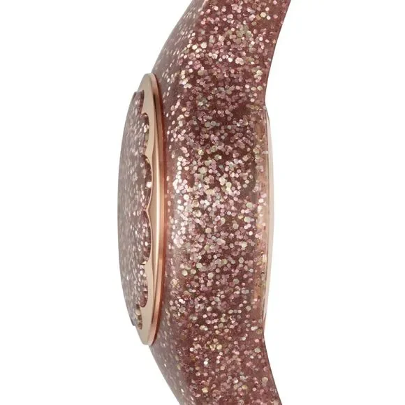 Kate Spade NY Scallop Activity Tracker Pink Glitter Watch Style - Picture 5 of 15
